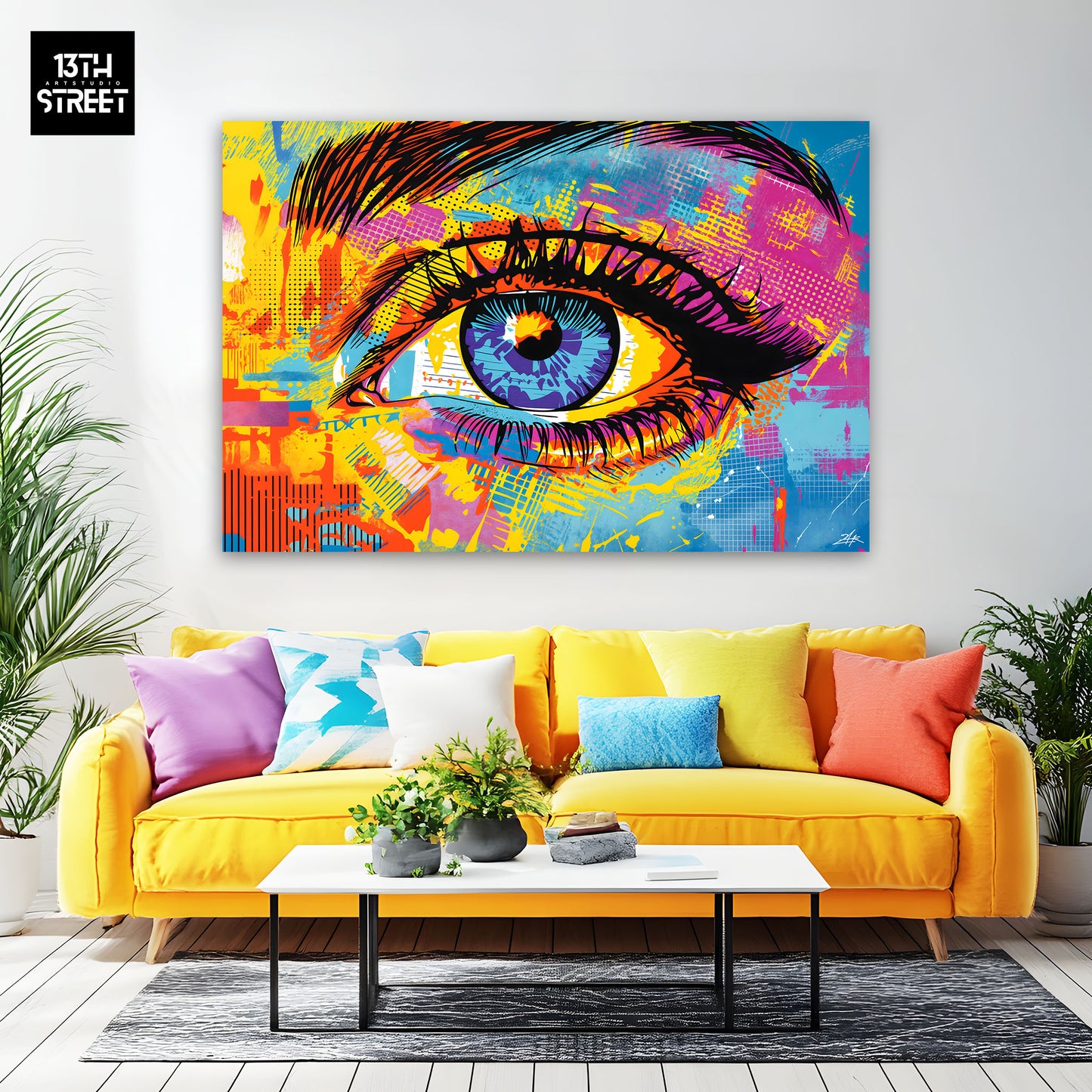 Zak - Iconic Iris - Canvas