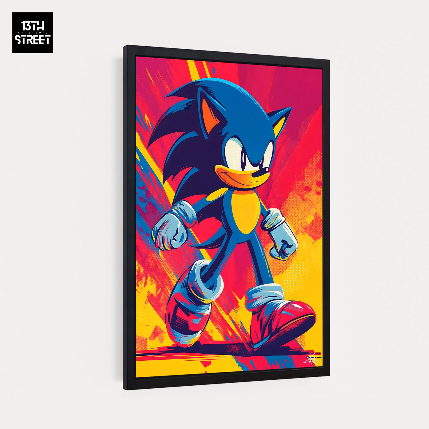 Zak - Sonic Pop - Canvas 40x60x2cm