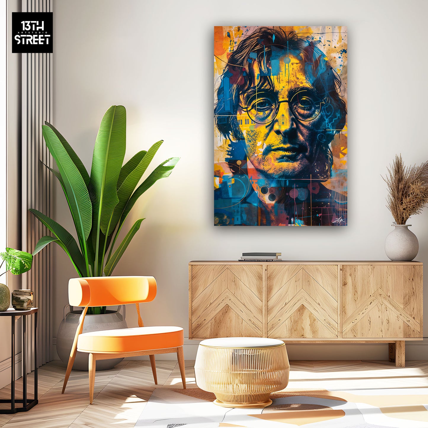 Zak - John Lennon Peaceful Dreamer - Canvas