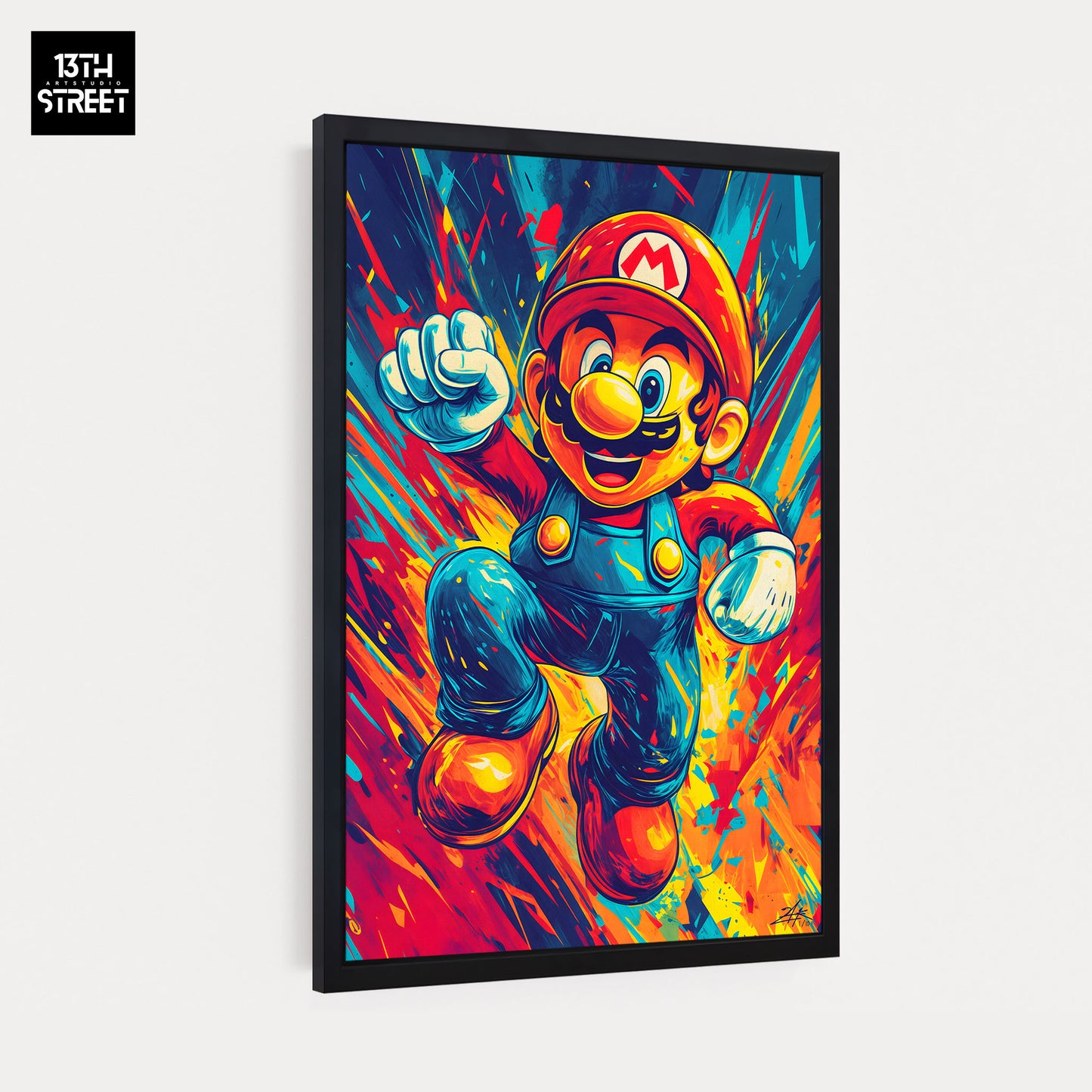 Zak - Lego Super Mario Bros Pop - Toile 40x60x2cm