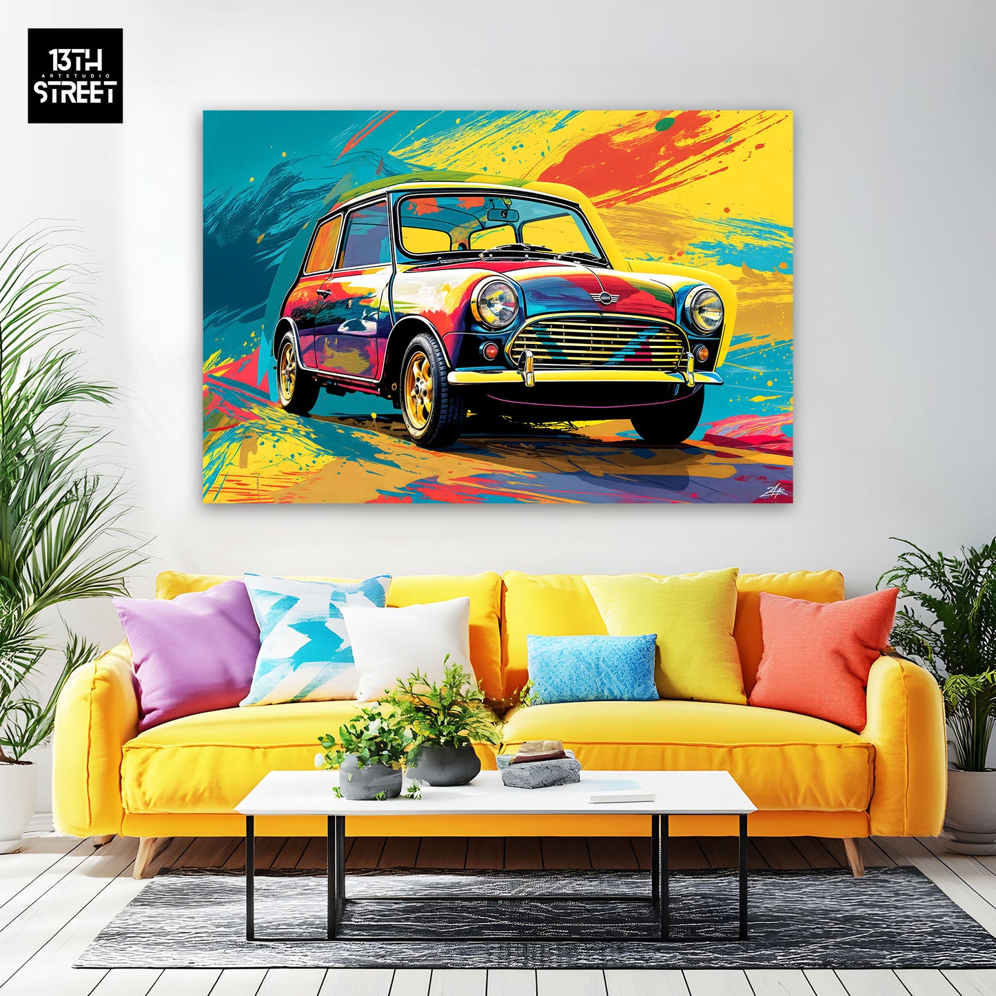 Zak - Mini Cooper - Canvas