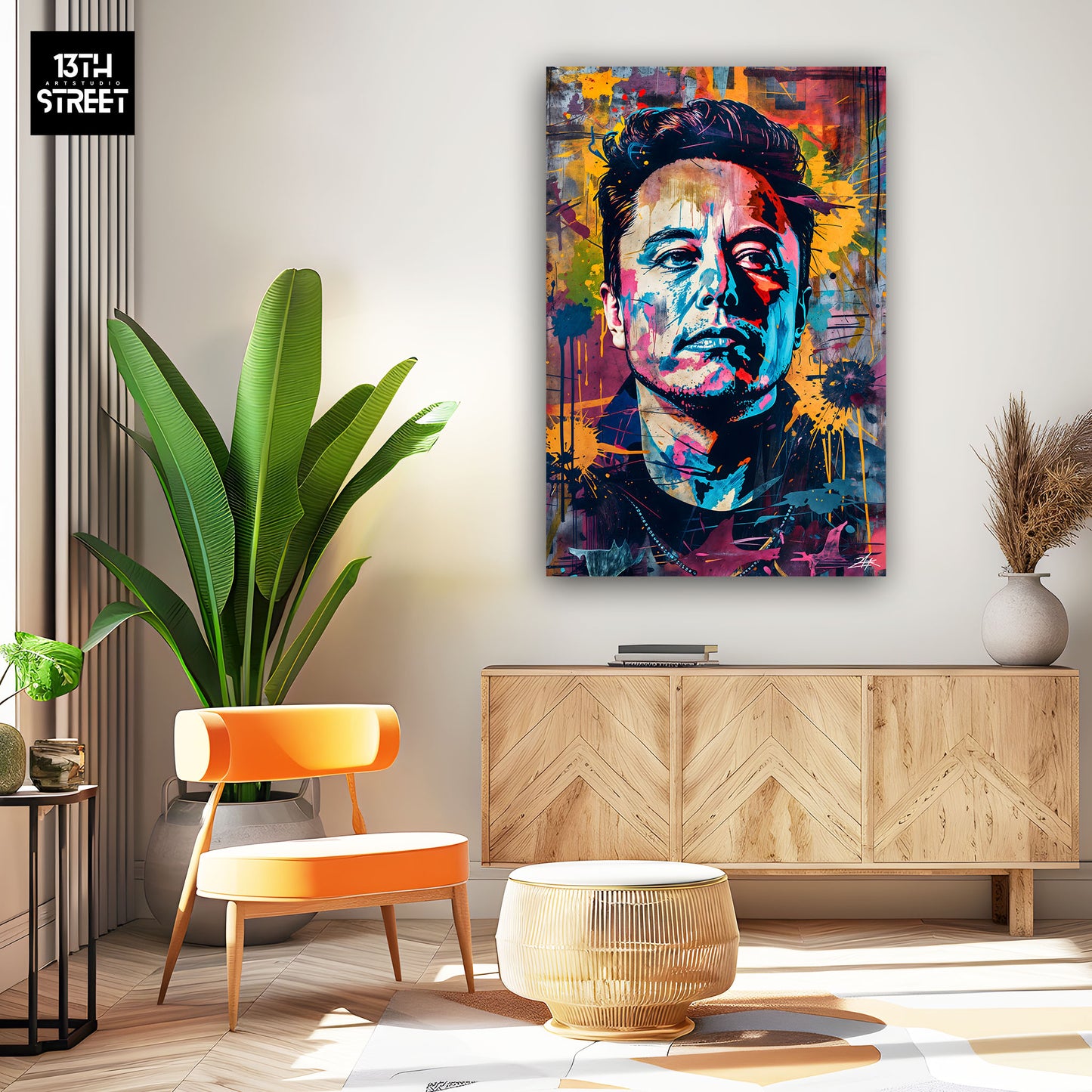 Zak - Elon Musk Tech Titan - Canvas