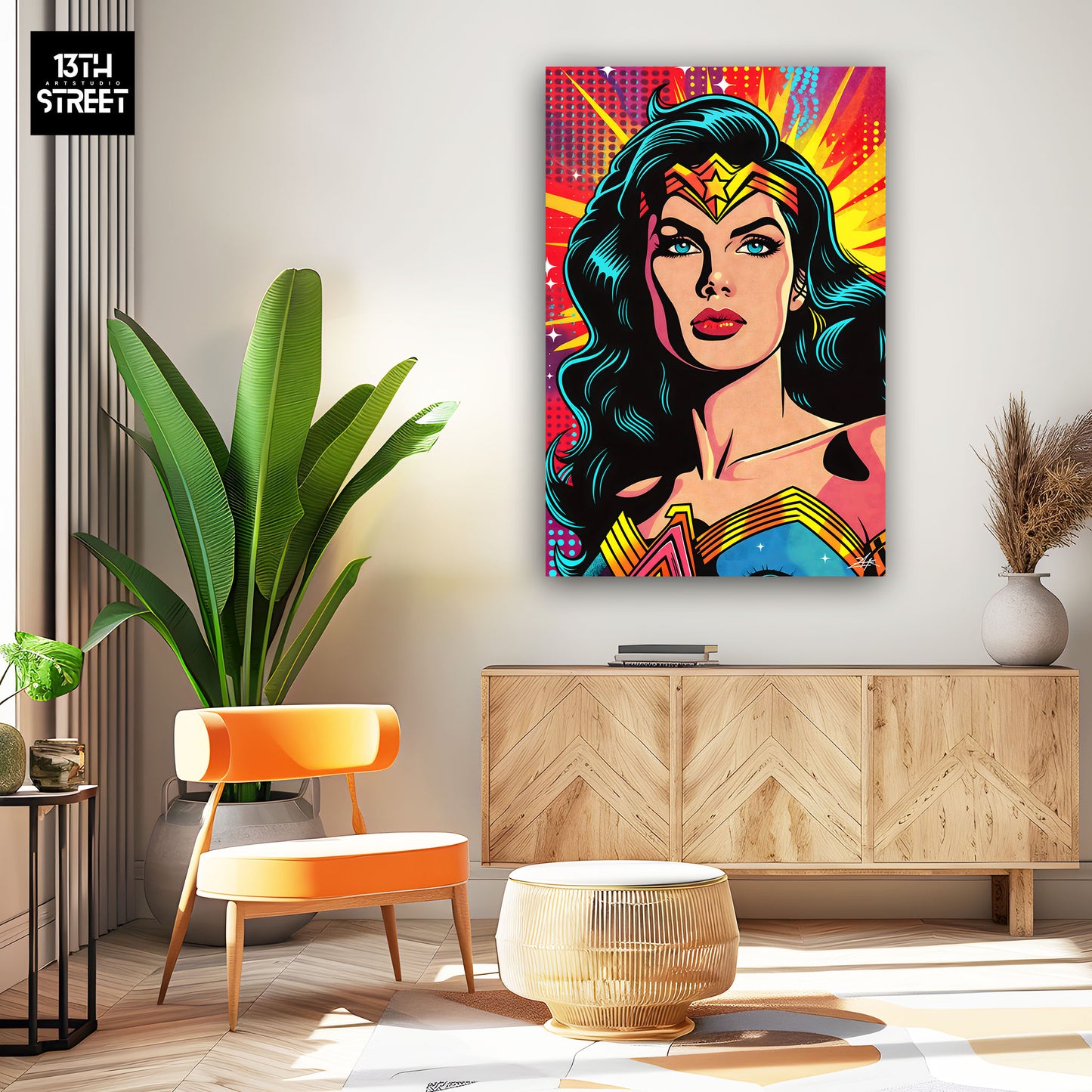 Zak - Wonder Woman Warrior Princess - Toile