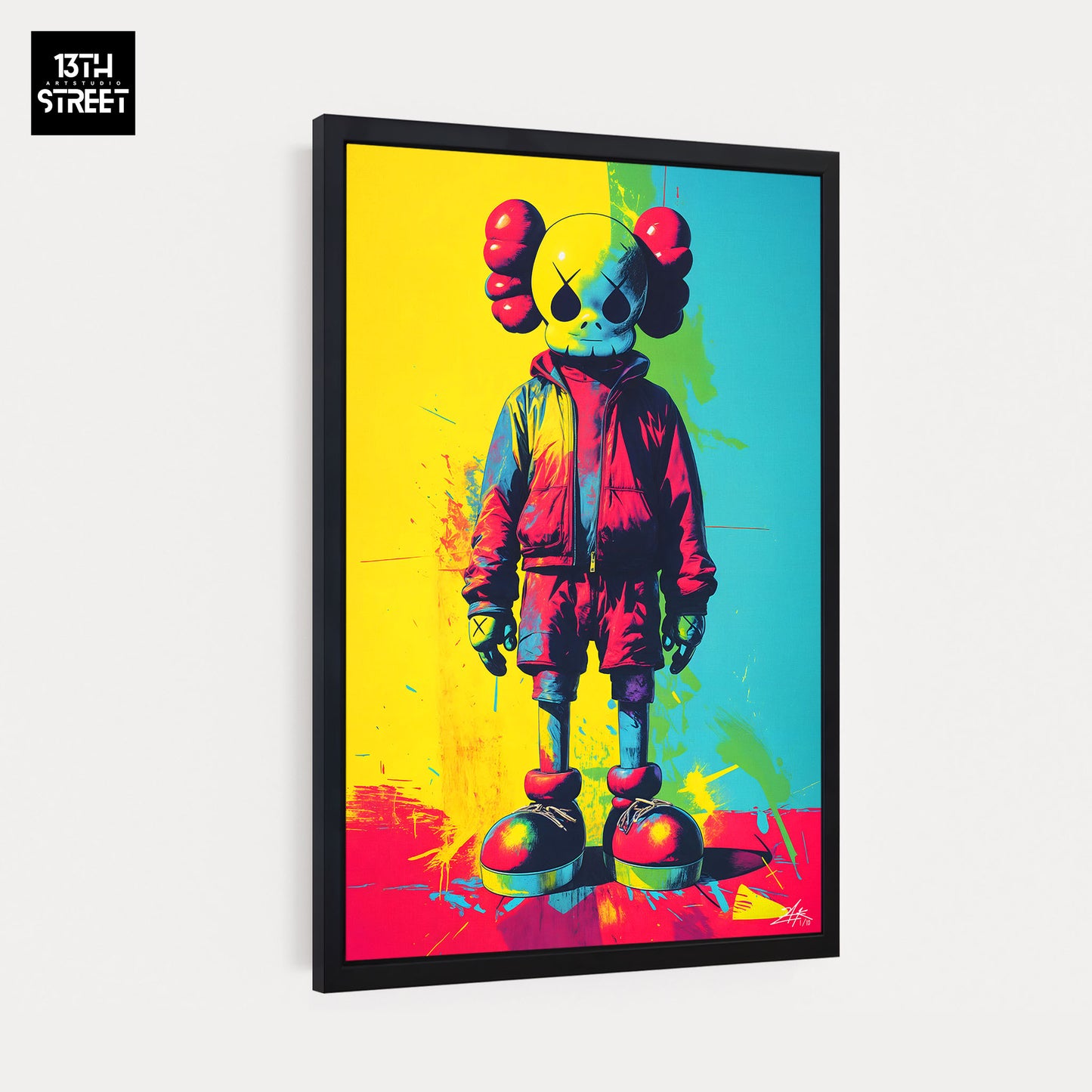 Zak - Kaws Pop - Canvas 40x60x2cm