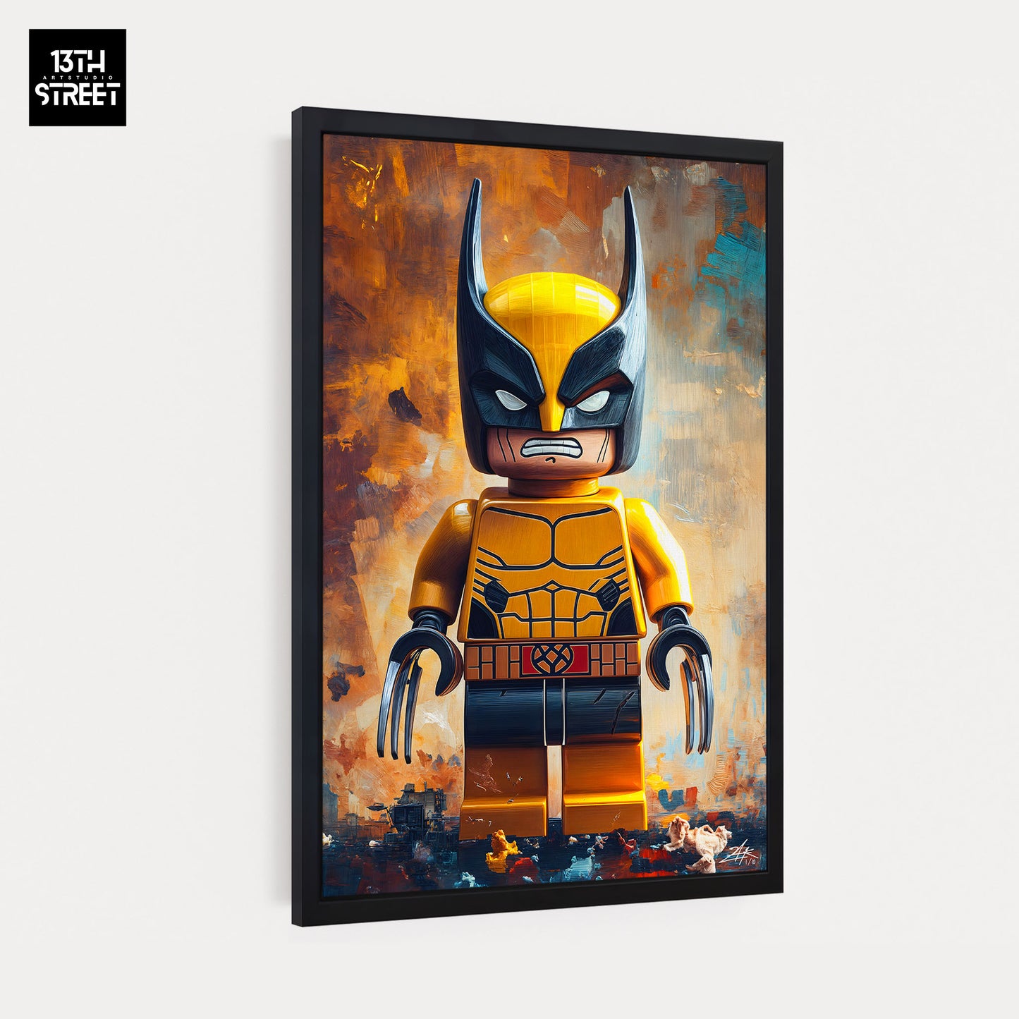 Zak - Lego Wolverine - Canvas 40x60x2cm