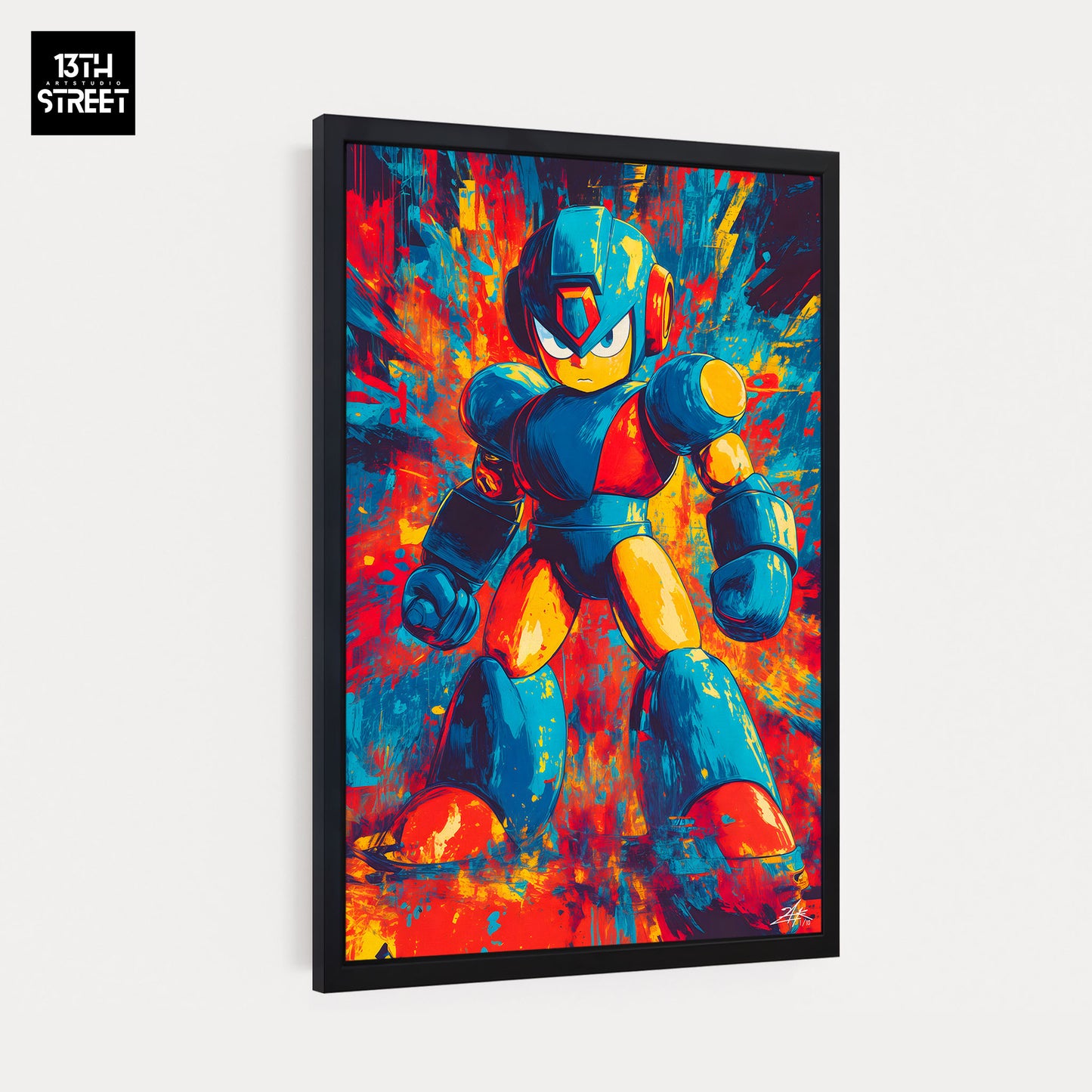 Zak - Megaman Pop - Canvas 40x60x2cm