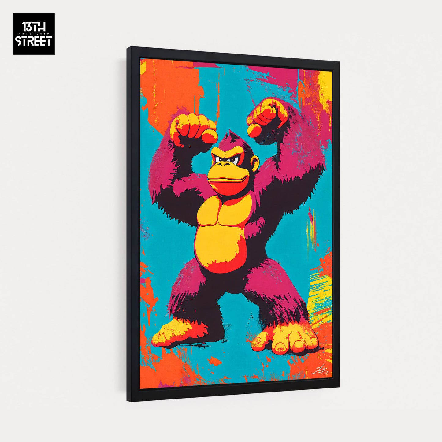 Zak - Donkey Kong Pop - Canvas 40x60x2cm