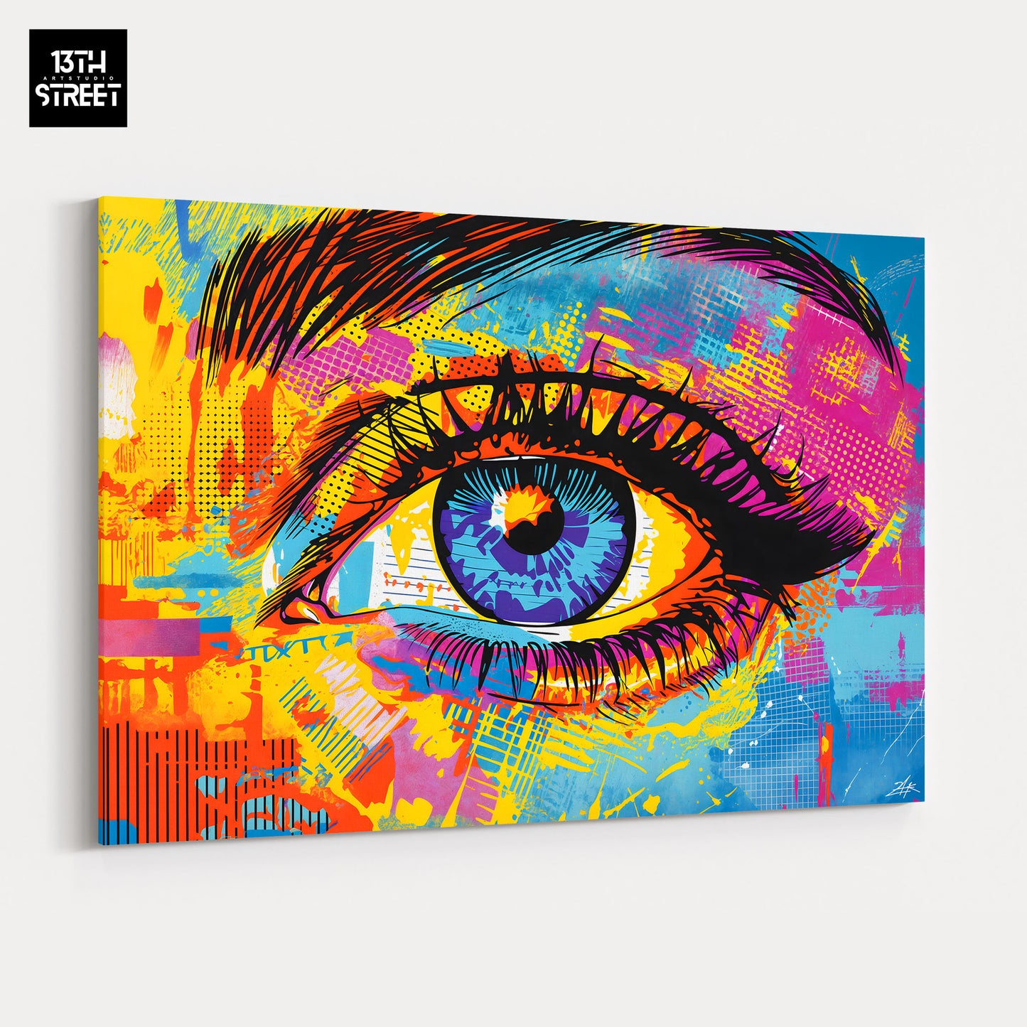 Zak - Iconic Iris - Canvas