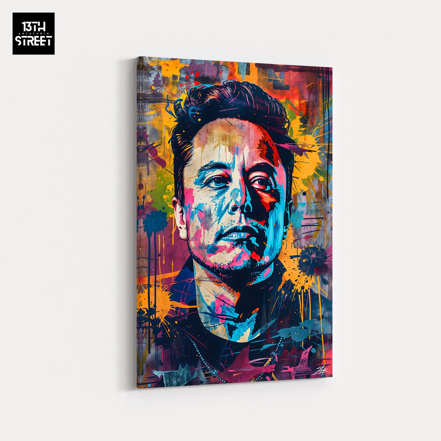 Zak - Elon Musk Tech Titan - Canvas