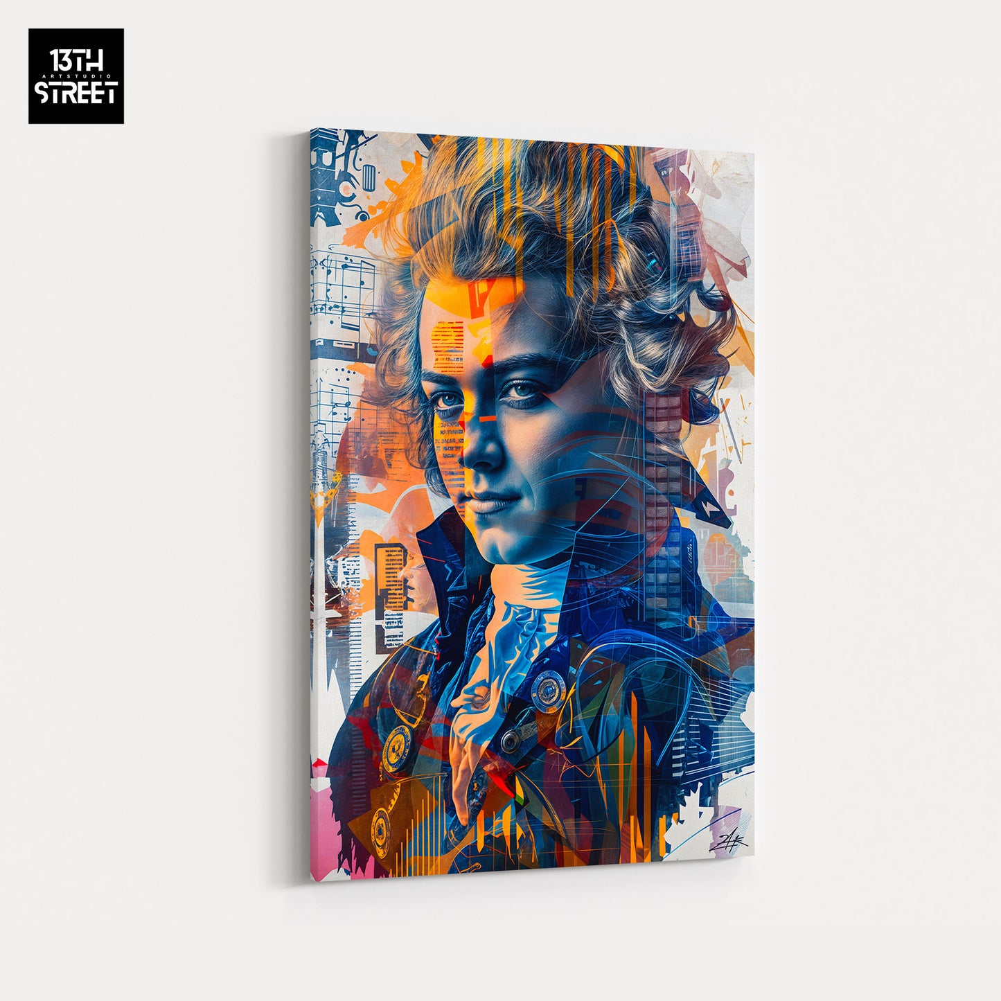 Zak - Mozart Classical Genius - Canvas