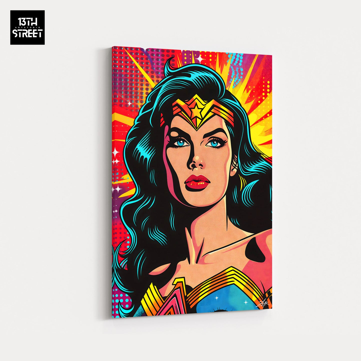 Zak - Wonder Woman Warrior Princess - Toile
