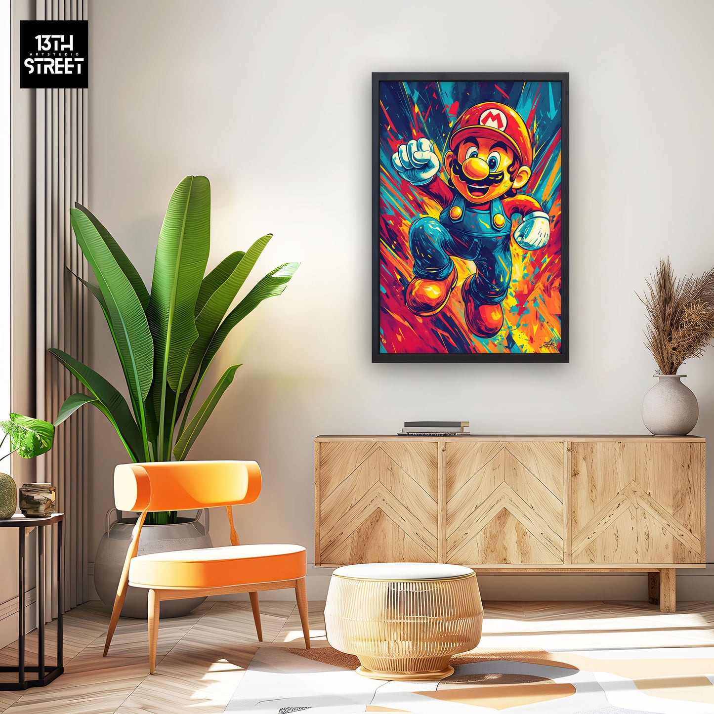 Zak - Lego Super Mario Bros Pop - Toile 40x60x2cm