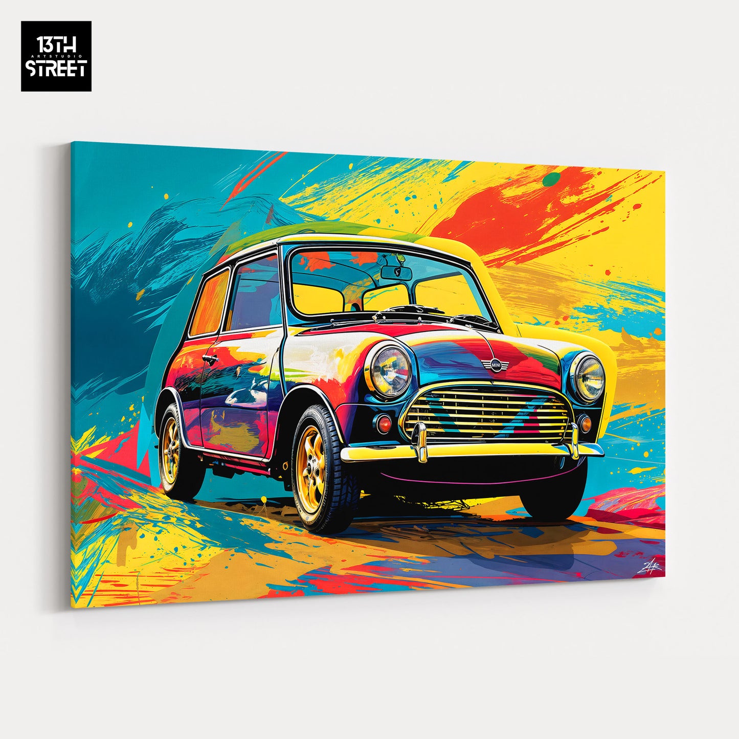 Zak - Mini Cooper - Canvas