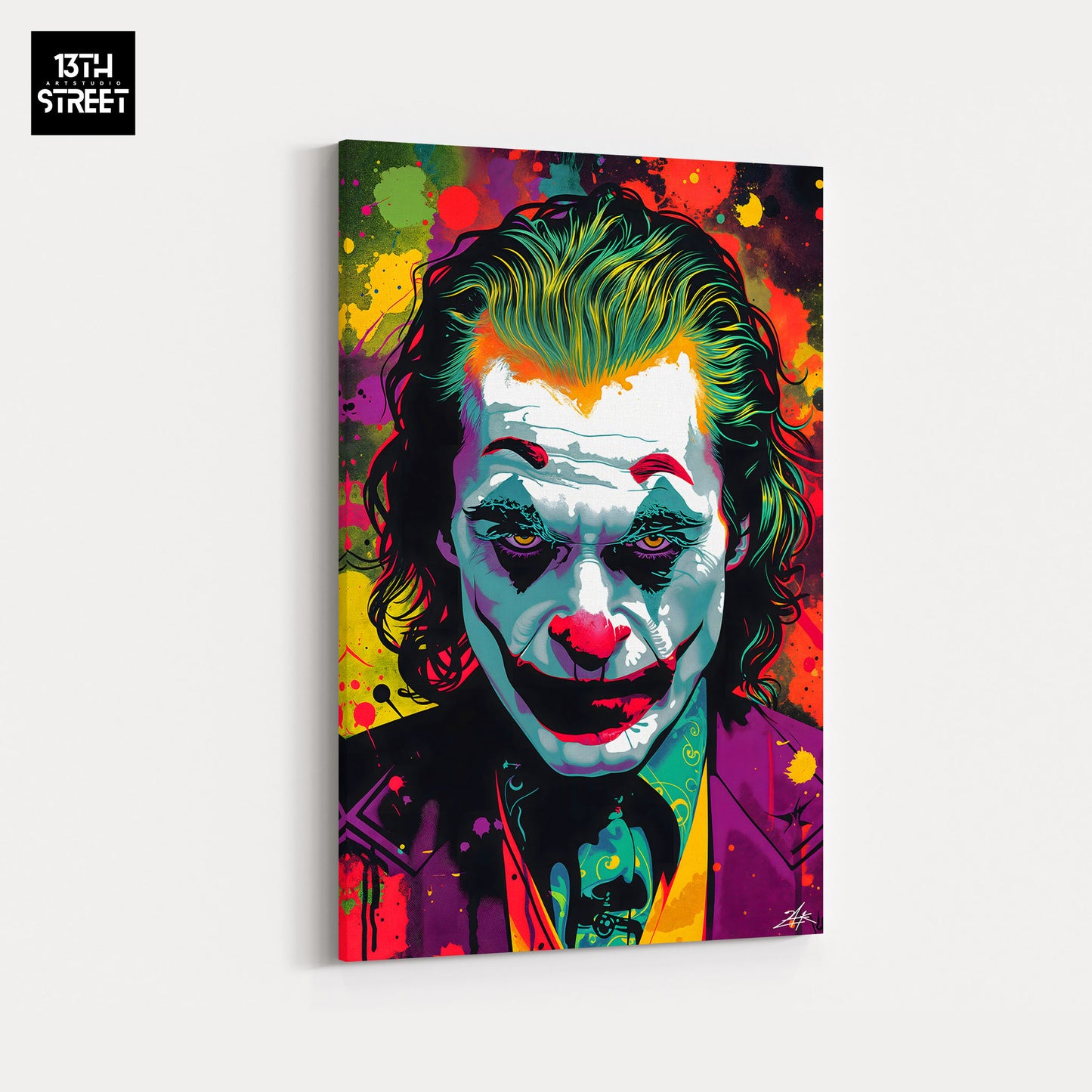 Zak - Crazed Joker - Canvas