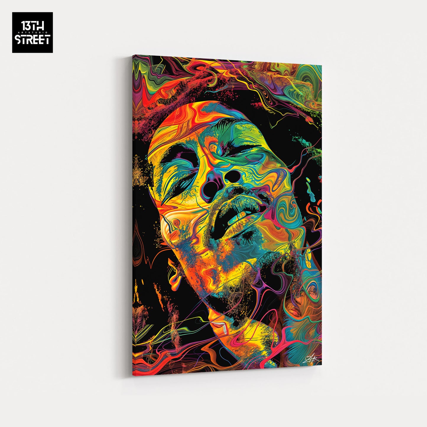 Zak - Bob Marley One Love Vibes - Canvas