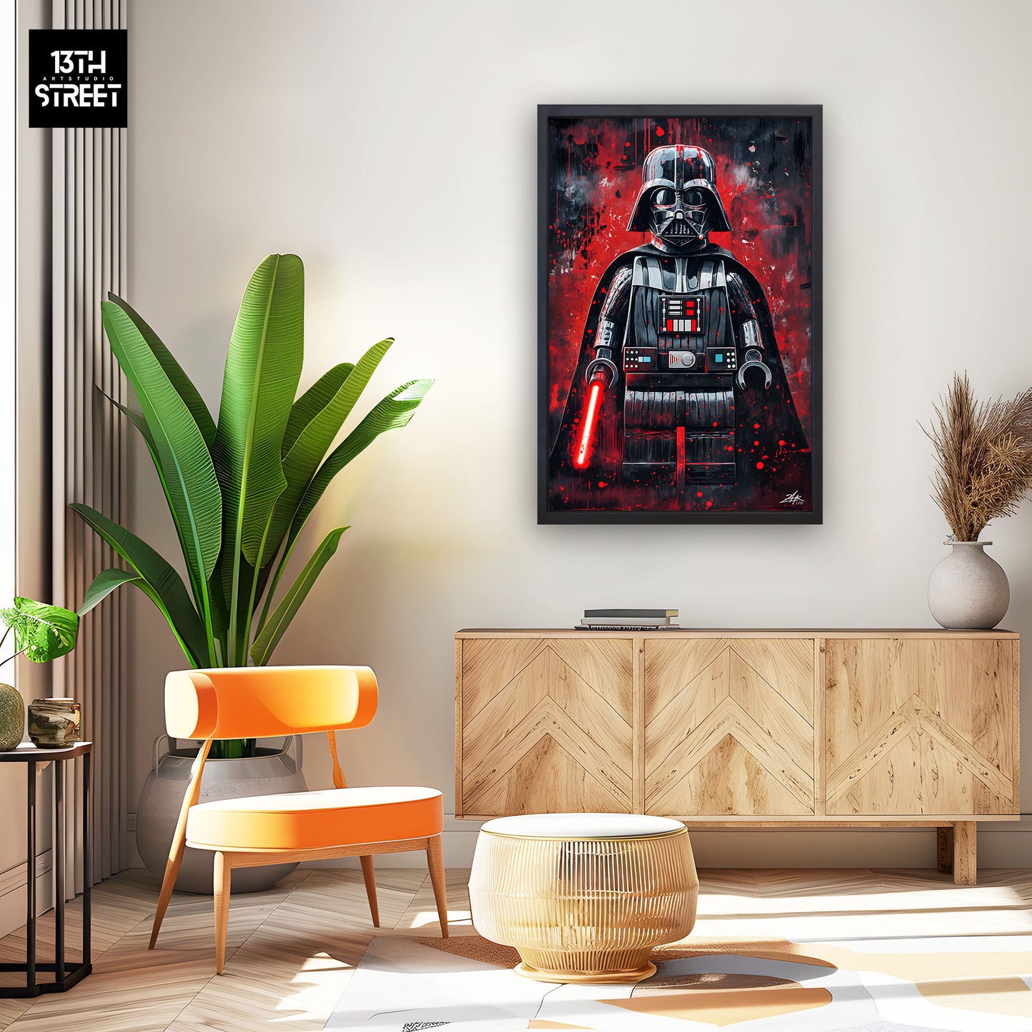 Zak - Lego Darth Vader - Canvas 40x60x2cm