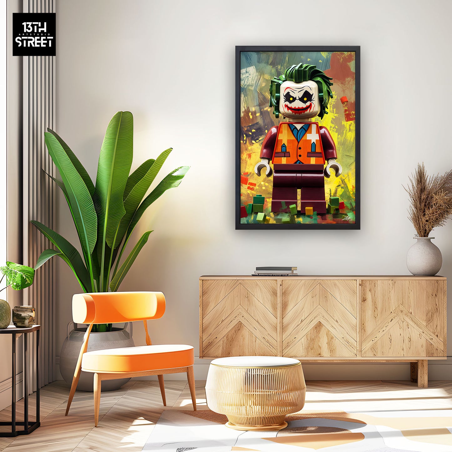 Zak - Lego Joker - Canvas 40x60x2cm