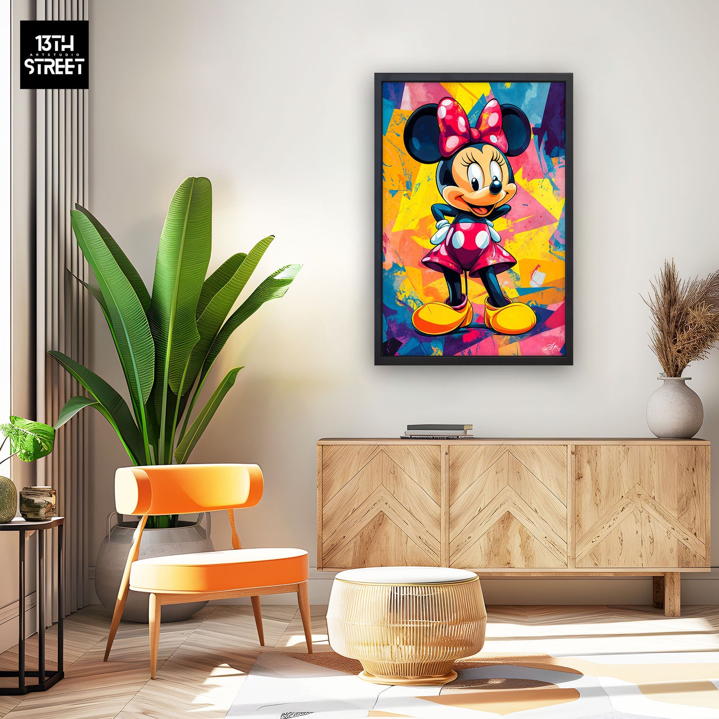 Zak - Minnie Mouse Pop - Canvas 40x60x2cm