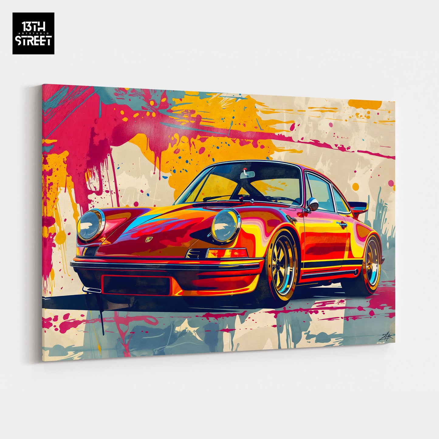 Zak - Porsche 911 - Canvas
