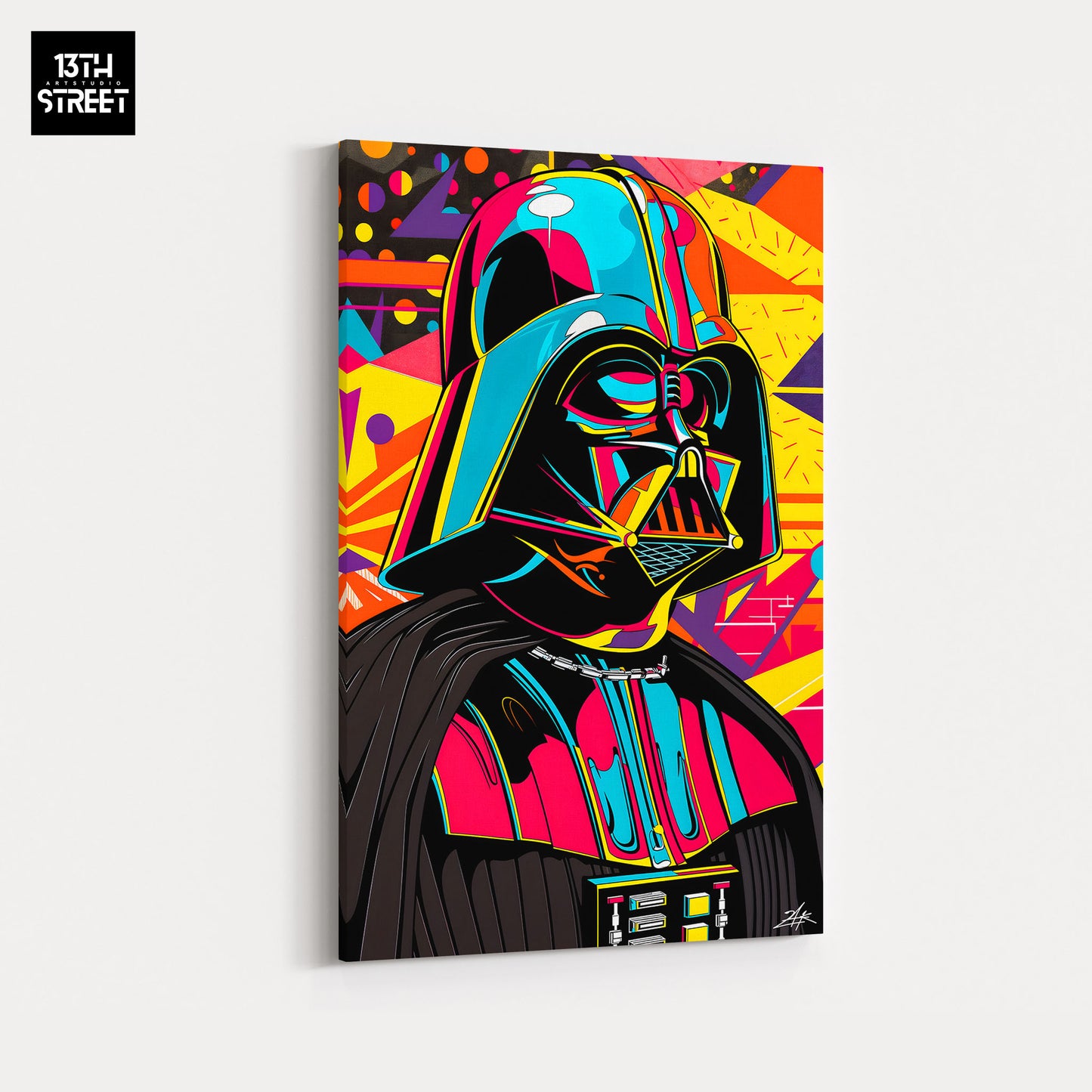 Zak - Darth Vader Darkside Icon - Canvas