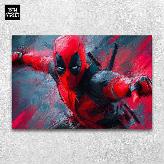 Blake - Deadpool Anti Hero - Toile