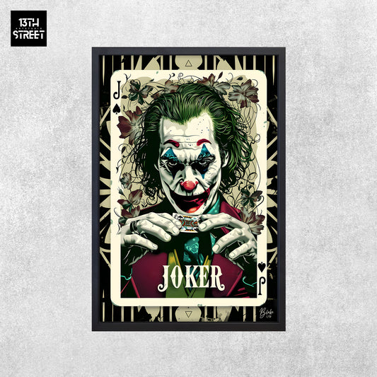 Blake – Joker Card Collection V.Color – Leinwand 40 x 60 x 2 cm