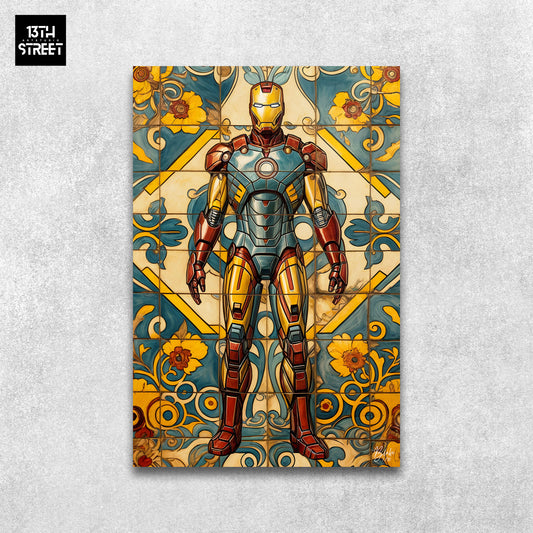 Blake - Iron Man V.Tiling - Plexiglas 40x60x0,3cm