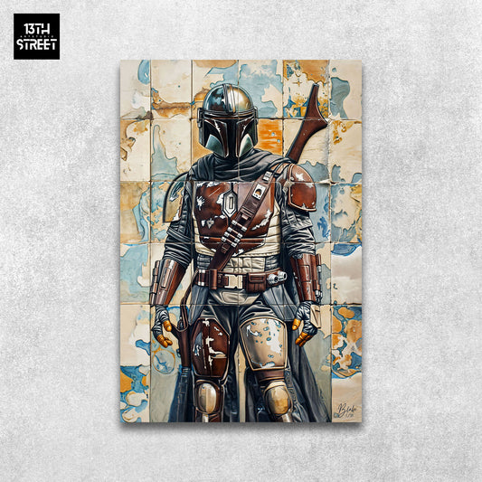 Blake – Mandalorian V.Tiling – Plexiglas 40 x 60 x 0,3 cm