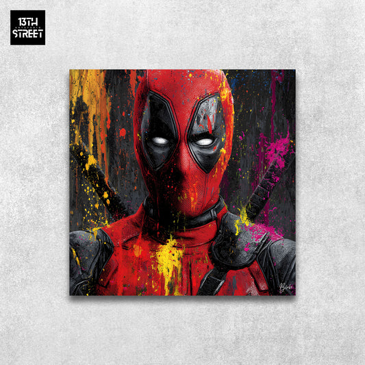 Blake - Deadpool Loud Silence - Toile