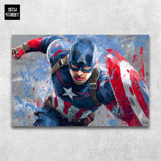 Blake - Captain America Honor - Toile