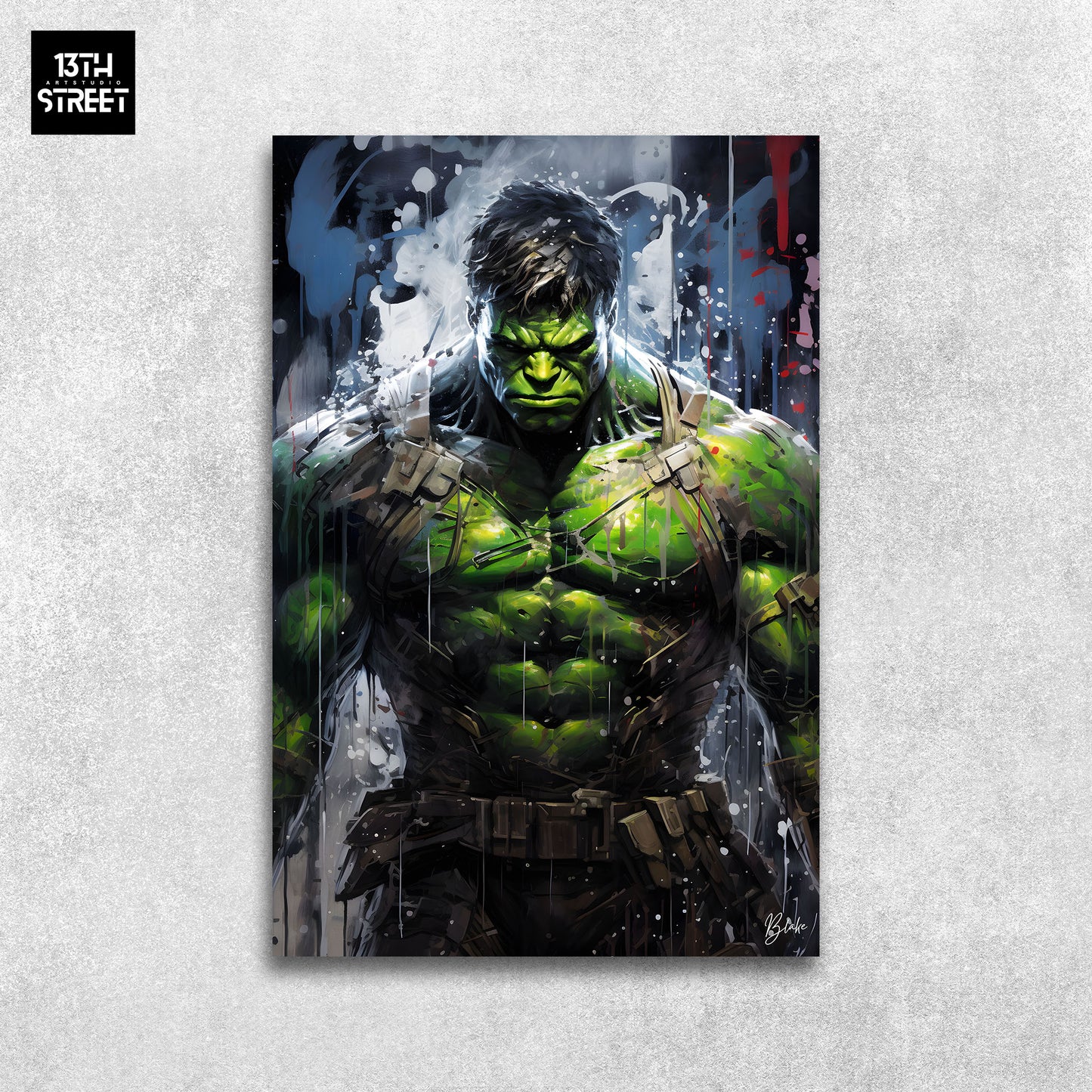 Blake - Hulk Furious Colossus - Canvas