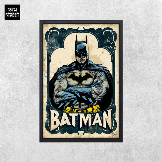 Blake - Batman Card Collection V.Color - Toile 40x60x2cm