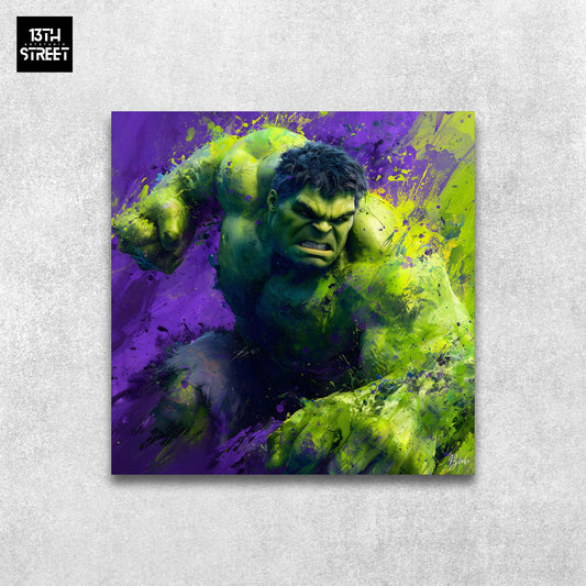 Blake - Hulk Rage and Silence - Toile