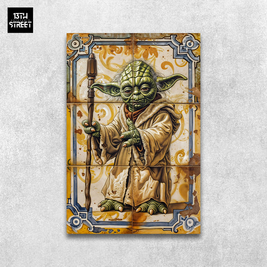 Blake - Maitre Yoda V.Tiling - Plexiglass 40x60x0.3cm