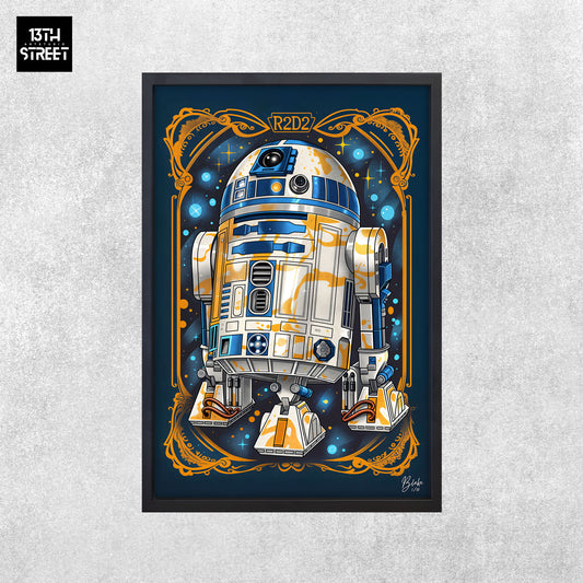 Blake - R2D2 Card Collection V.Color - Canvas 40x60x2cm