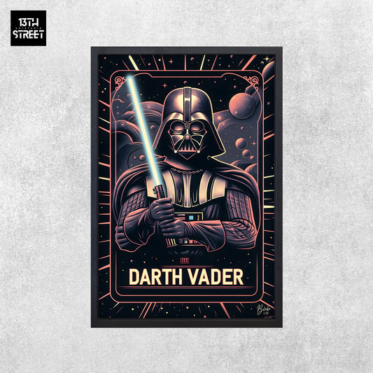 Blake - Darth Vader Card Collection V.Color - Toile 40x60x2cm