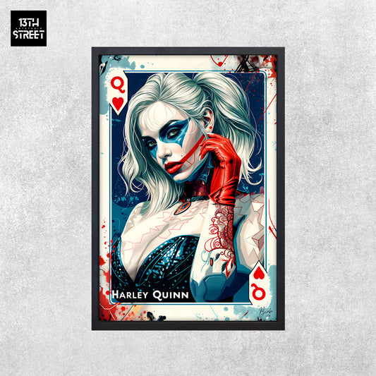 Blake - Harley Quinn Card Collection V.Color - Toile 40x60x2cm