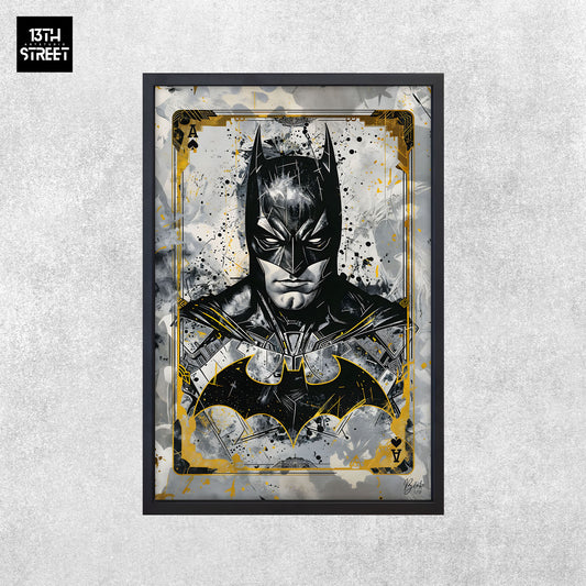 Blake – Batman Card Collection V.Gold – Leinwand 40 x 60 x 2 cm