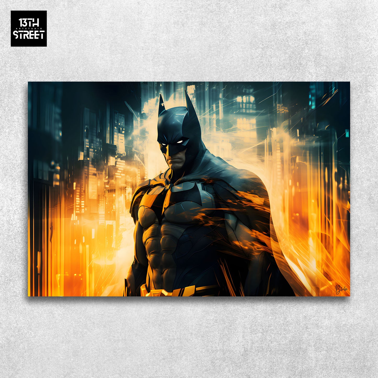 Blake - The Darkness of Gotham - Canvas