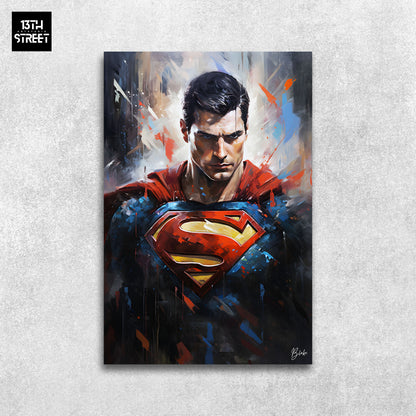 Blake - Superman The Kryptonian - Canvas