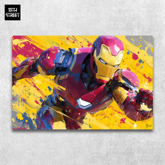 Blake - Iron Man Mind of Steel - Toile