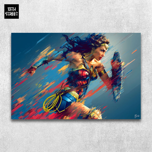 Blake - Wonder Woman Amazon - Toile