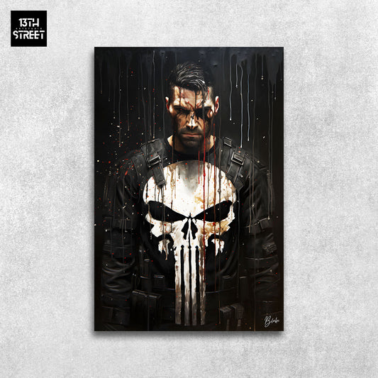 Blake - Punisher The Black Punishment - Canvas