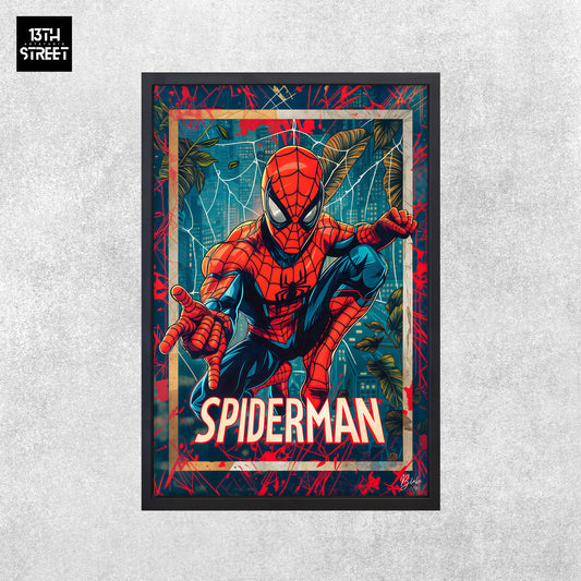 Blake - Spiderman Card Collection V.Color - Toile 40x60x2cm