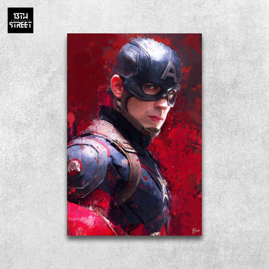 Blake - Captain America Freedom - Toile