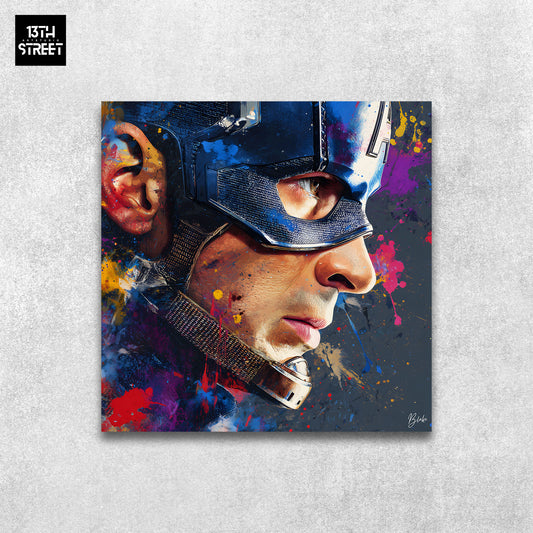 Blake - Captain America Soldier - Toile