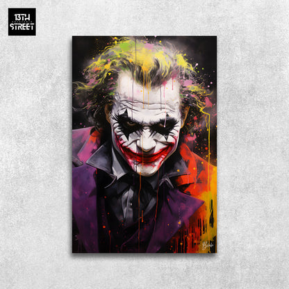 Blake - Joker Le Clown des Ombres - Toile