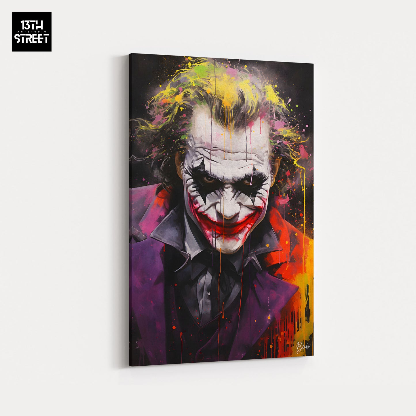 Blake - Joker The Shadow Clown - Canvas