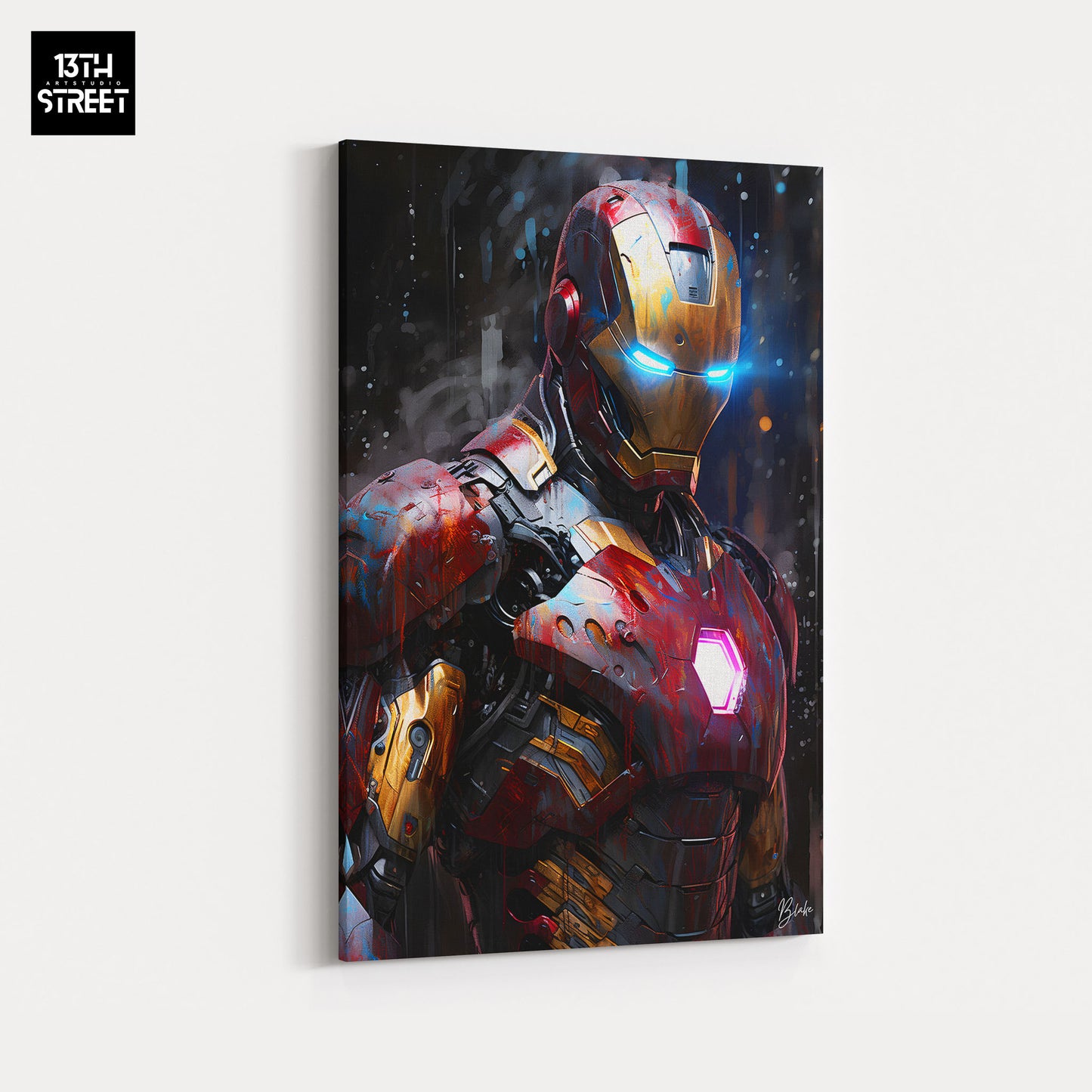 Blake - Iron Man - Canvas