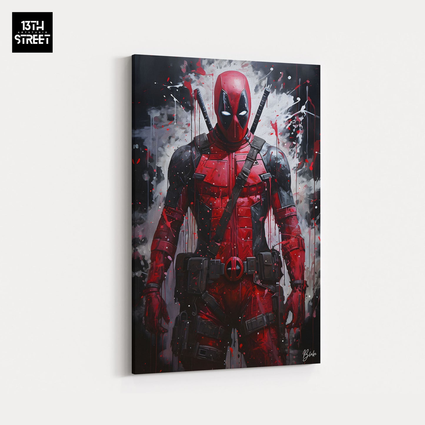 Blake - Dead Pool Immortal Mercenary - Canvas